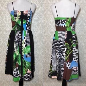 Clover Canyon Multi Graphic Print Dress